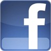 Facebook logo with link to the official UVI facebook page 